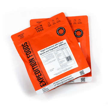 Expedition Foods - Couscous with Cajun Spices and Vegetables (High Energy Serving) - Pack of 2